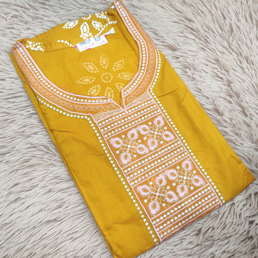 Embroidery Nighty | Rajwadi Cotton | NT742