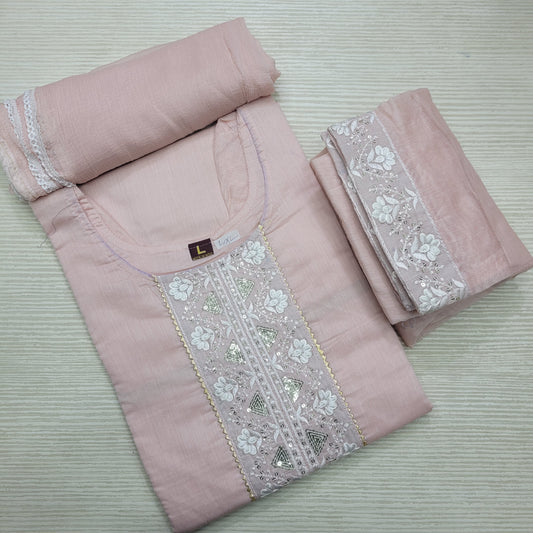 OFFER | Top Bottom Dupatta | Chanderi Silk | OF29