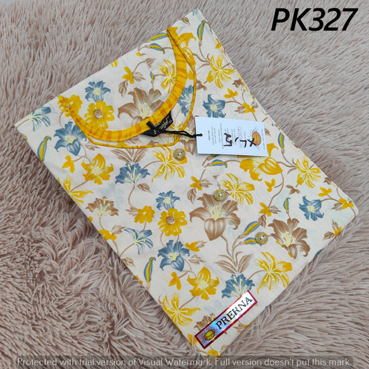 Pure Cotton | Pranjul Kurti | PK327