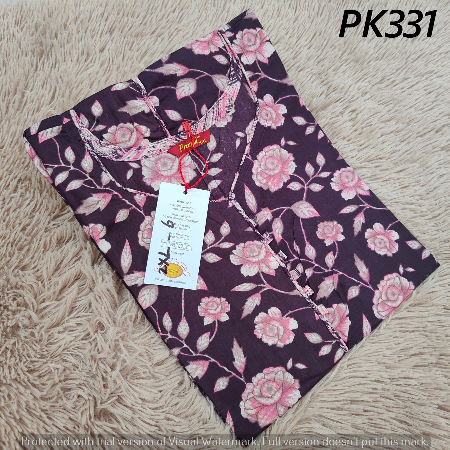 Pure Cotton | Pranjul Kurti | PK331