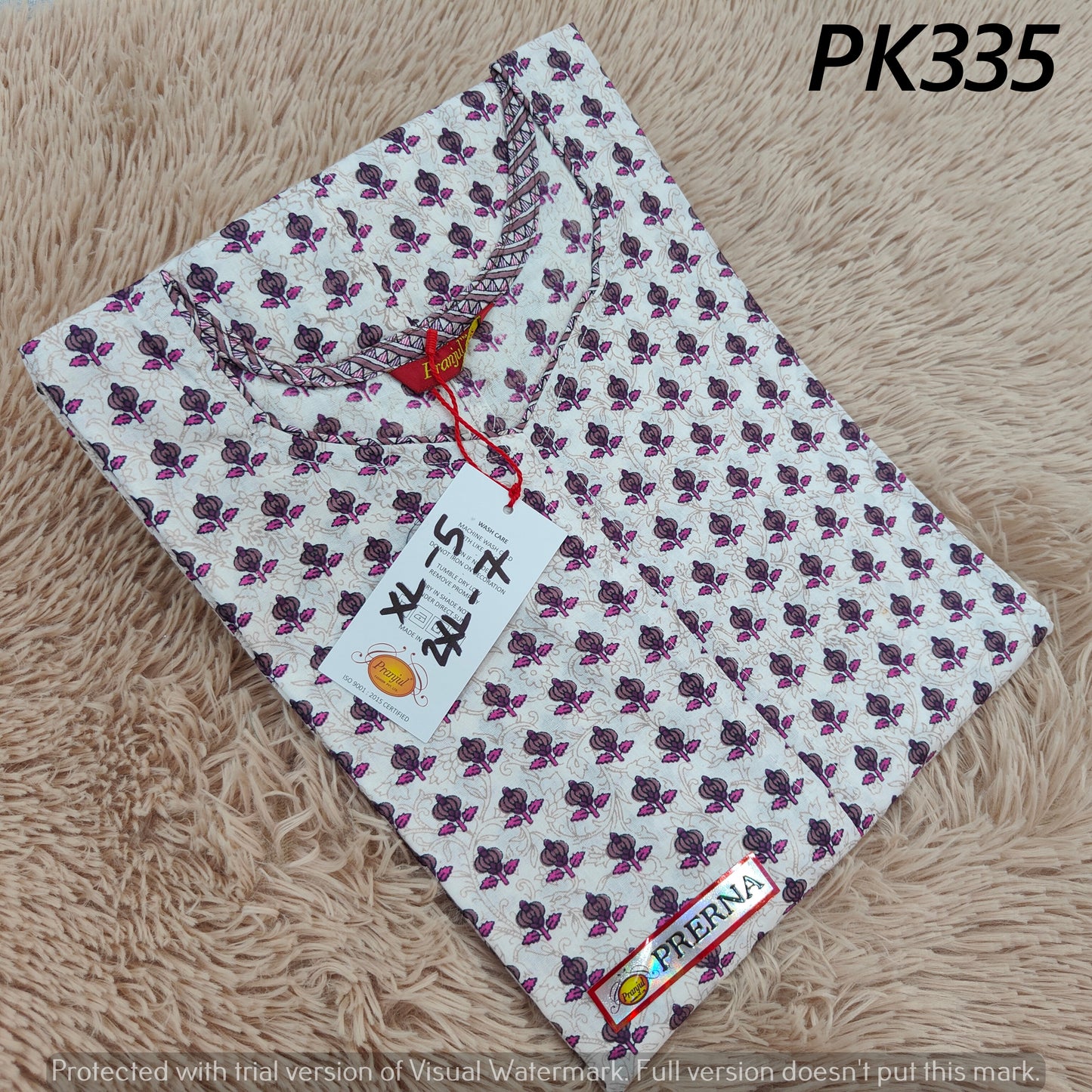 Pure Cotton | Pranjul Kurti | PK335