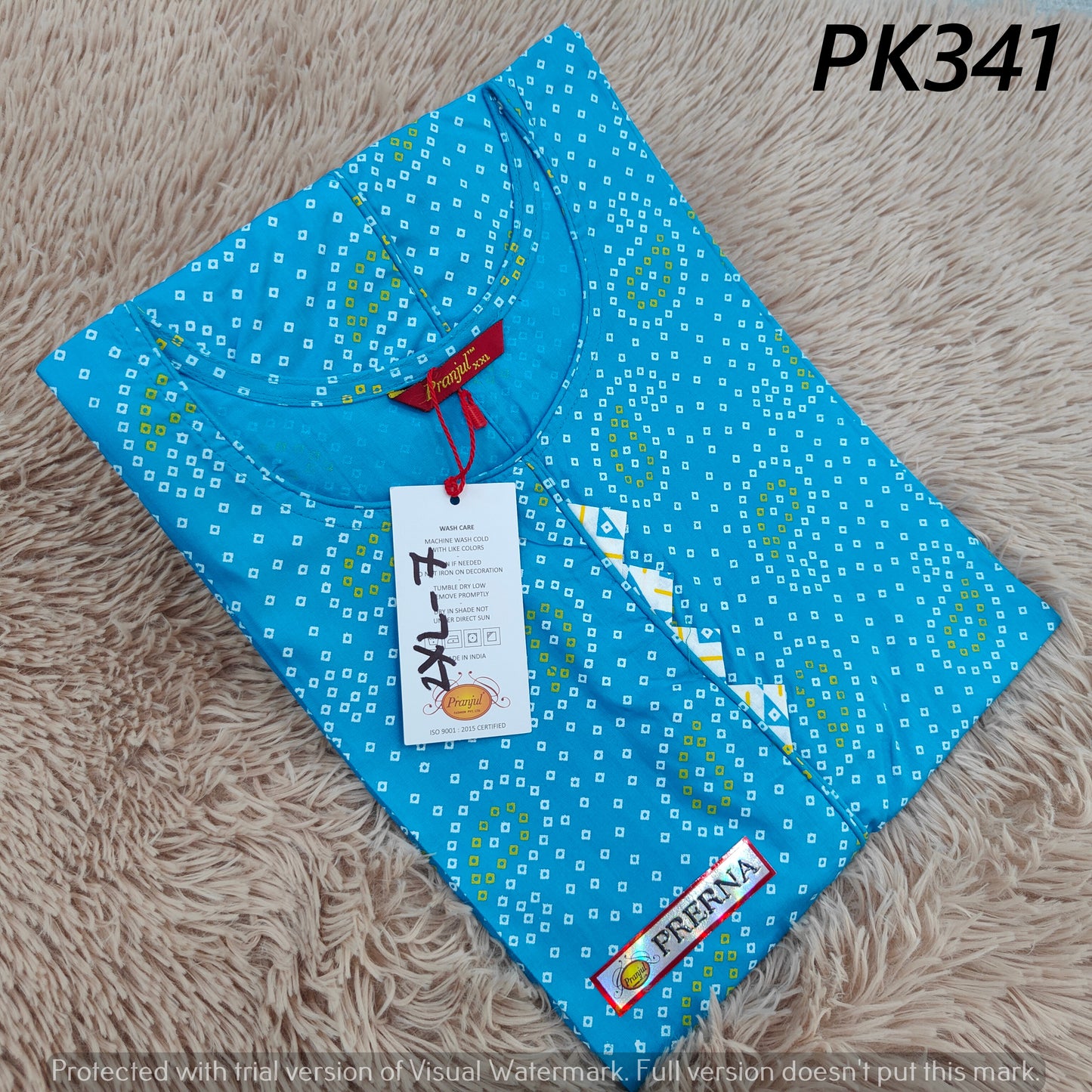 Pure Cotton | Pranjul Kurti | PK341