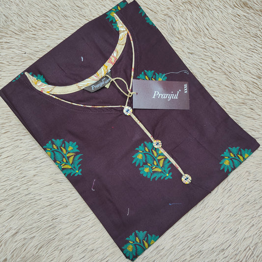 Pure Cotton | Pranjul Kurti | PK473