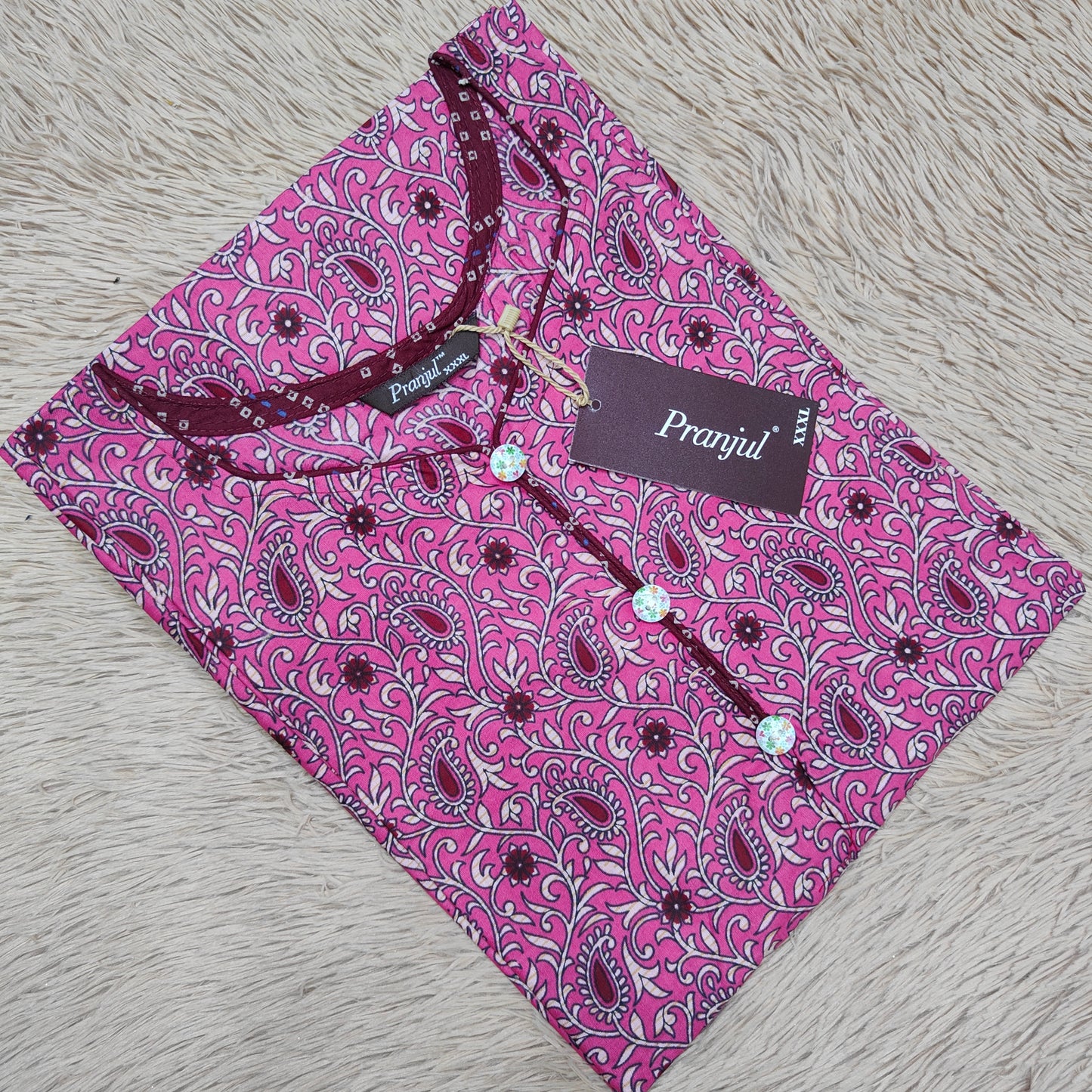 Pure Cotton | Pranjul Kurti | PK505