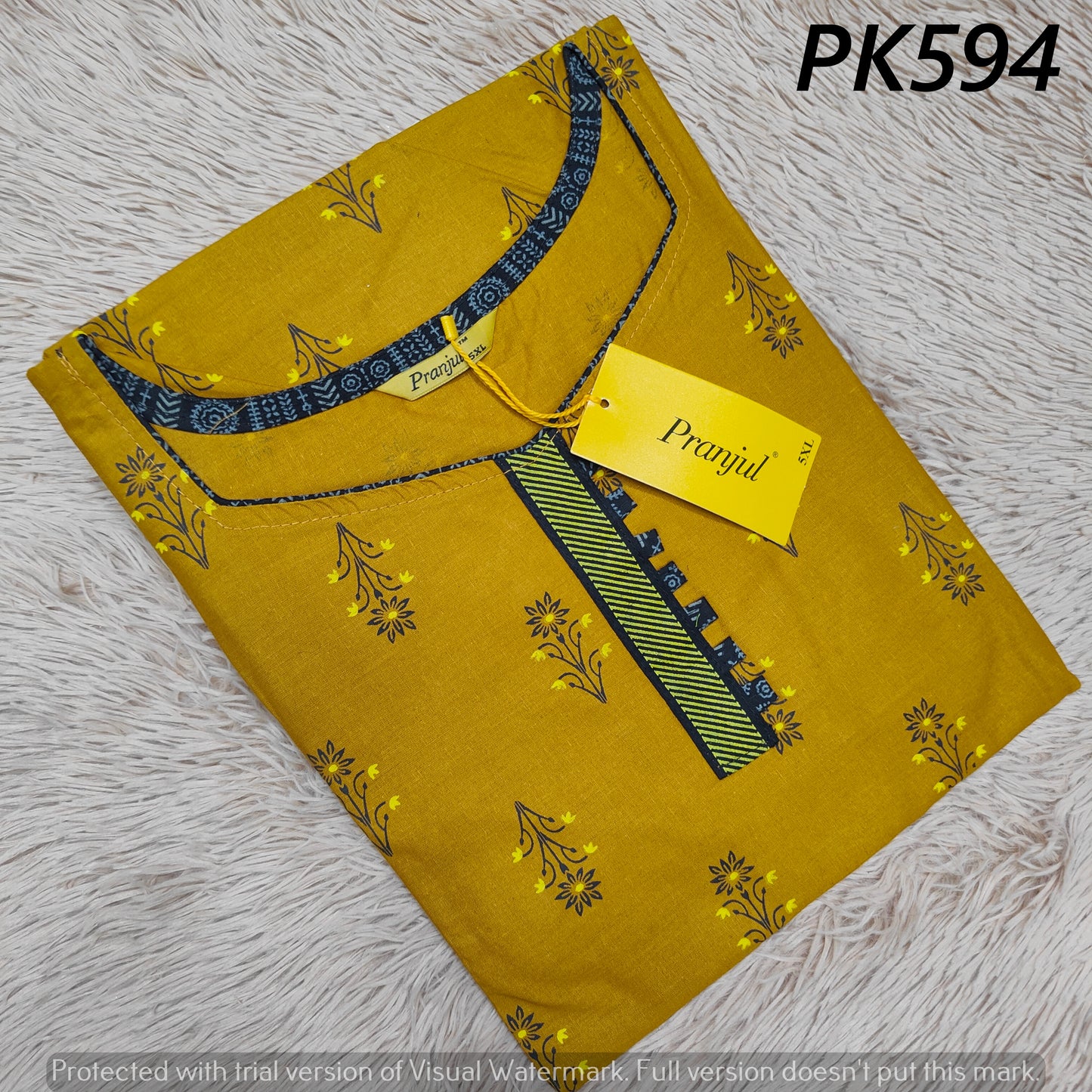 Pure Cotton | Pranjul Kurti | PK594