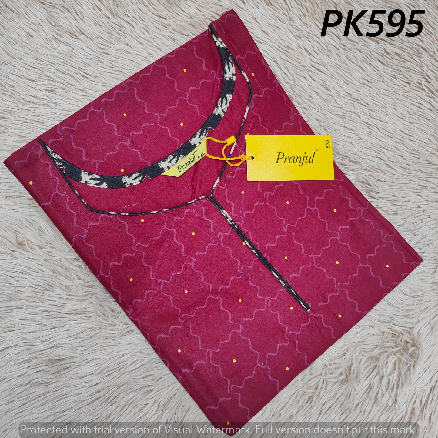 Pure Cotton | Pranjul Kurti | PK595