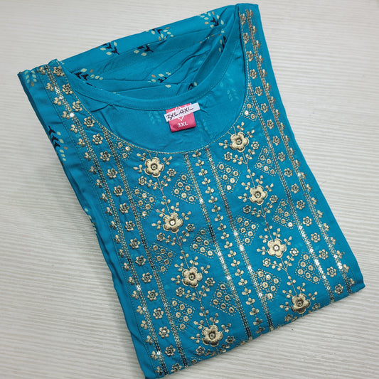 Liva Certified | Heavy Rayyon Kurti | PL25