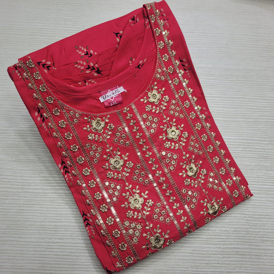 Liva Certified | Heavy Rayyon Kurti | PL27