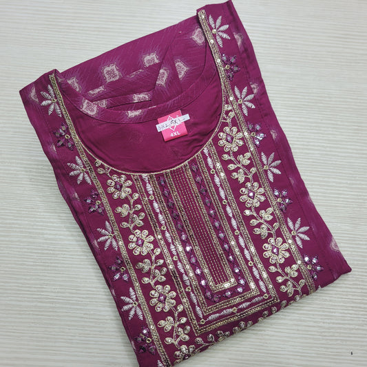 Liva Certified | Heavy Rayyon Kurti | PL03