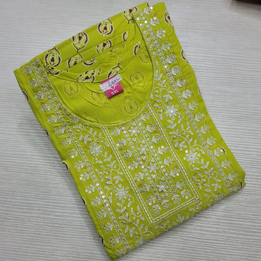 Liva Certified | Heavy Rayyon Kurti | PL09