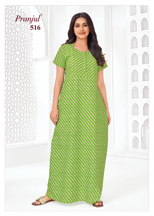 Pranjul Nighty | Pure Cotton - PN122