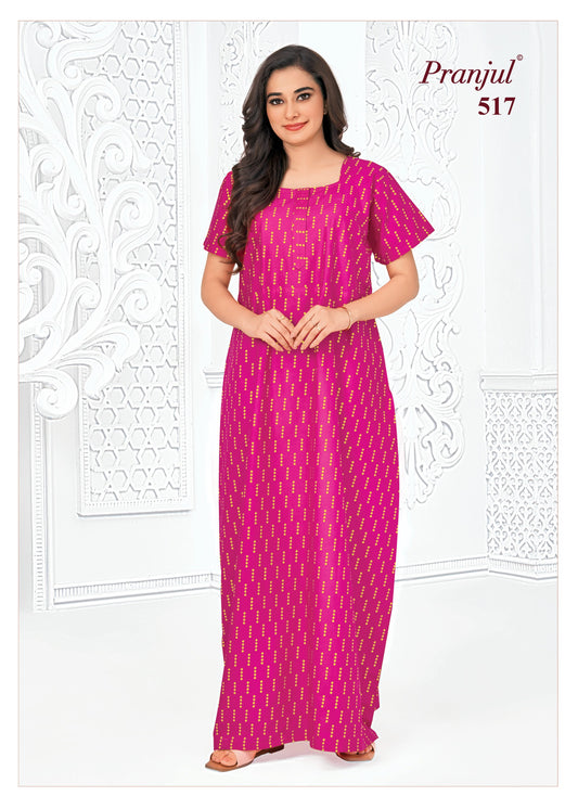 Pranjul Nighty | Pure Cotton - PN96