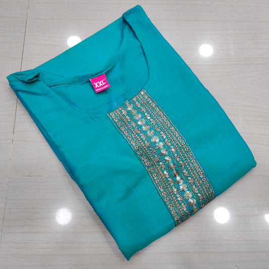 Short Anarkali |  Dual Tone | SK85