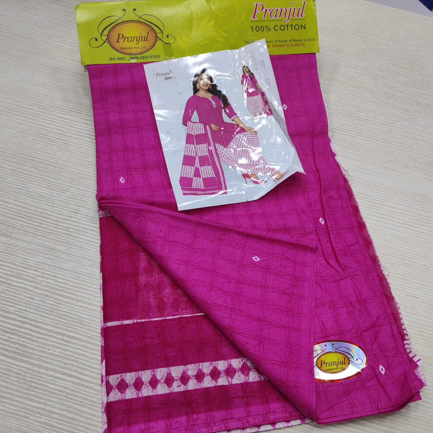 Unstiched  Salwar Material | Pranjul Pure Premium Cotton | SM146