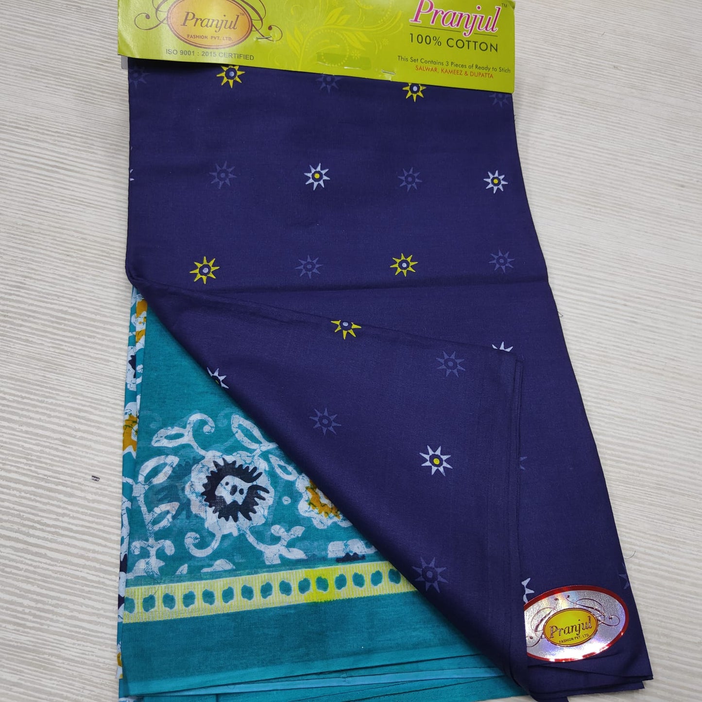 Unstiched  Salwar Material | Pranjul Pure Premium Cotton | SM162