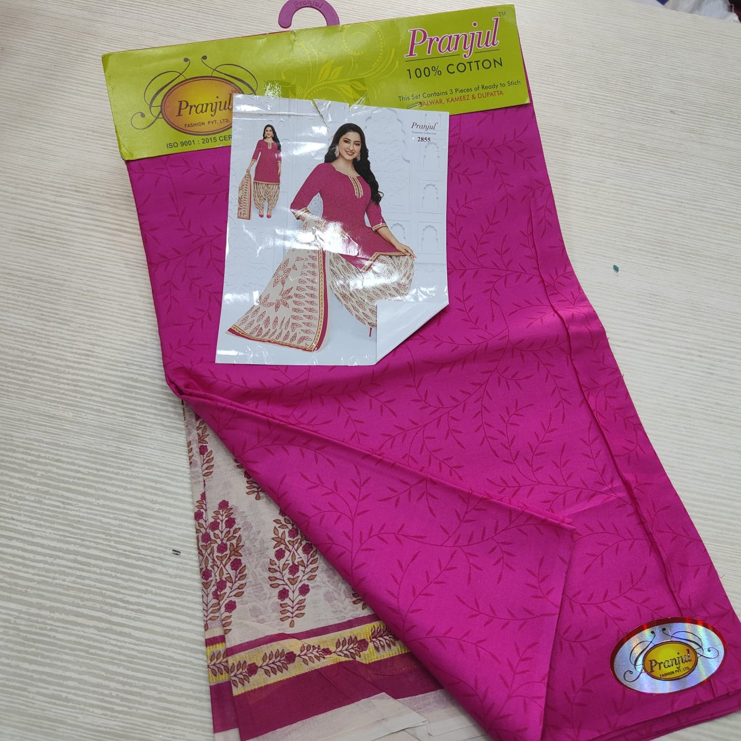 Unstiched  Salwar Material | Pranjul Pure Premium Cotton | SM169