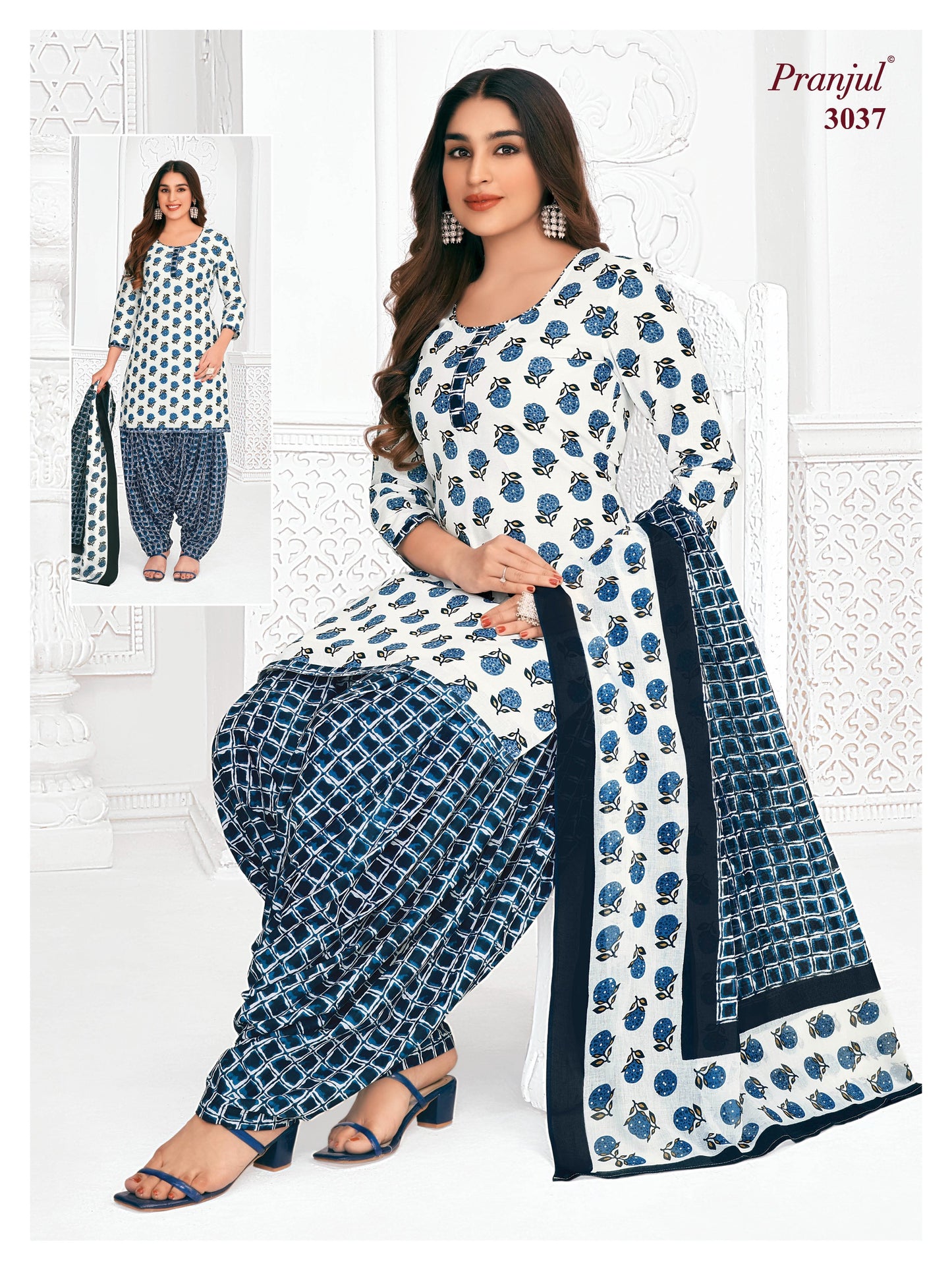 Pranjul Salwar with Patiyala Pant | SP28