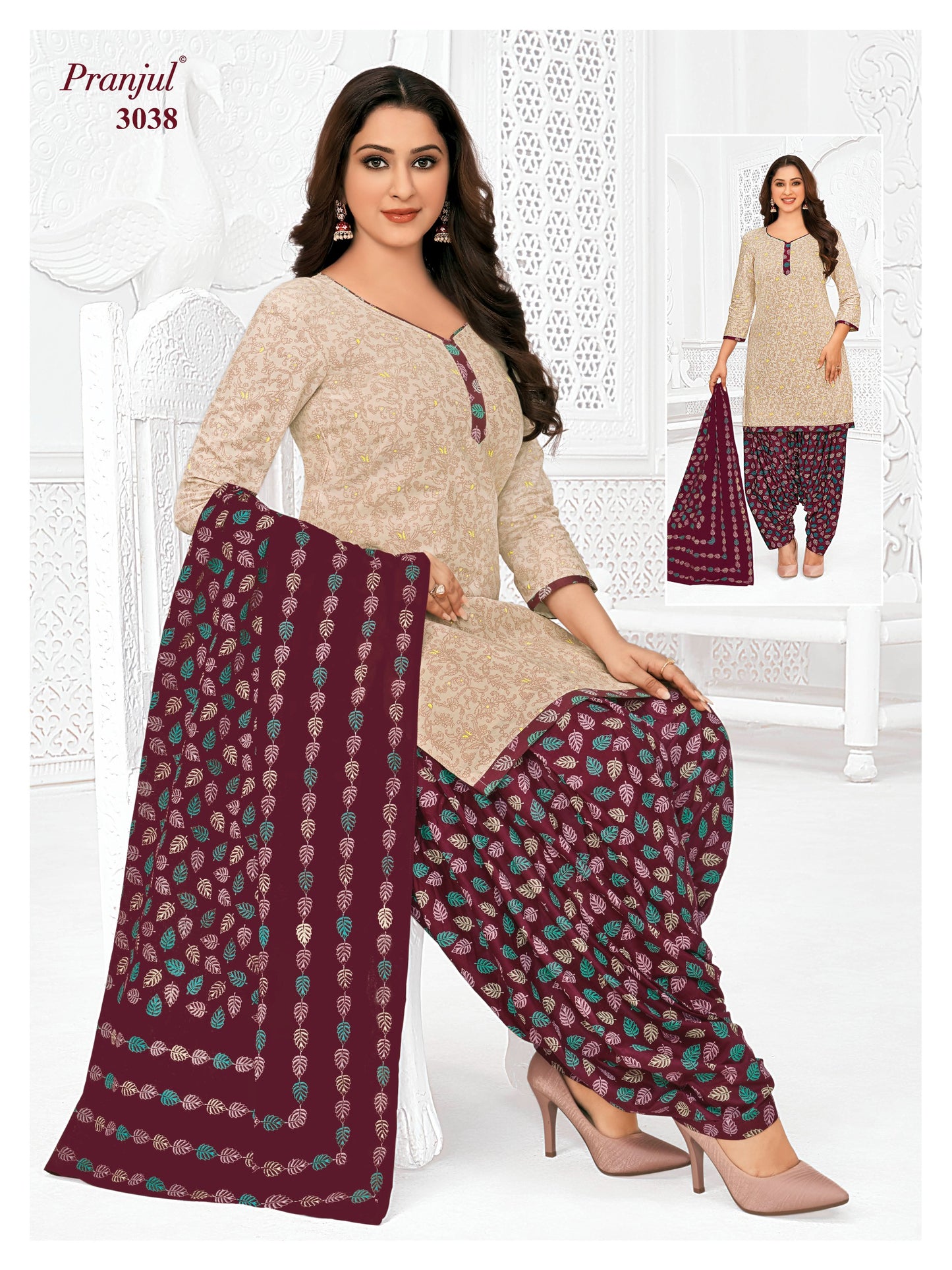 Pranjul Salwar with Patiyala Pant | SP31