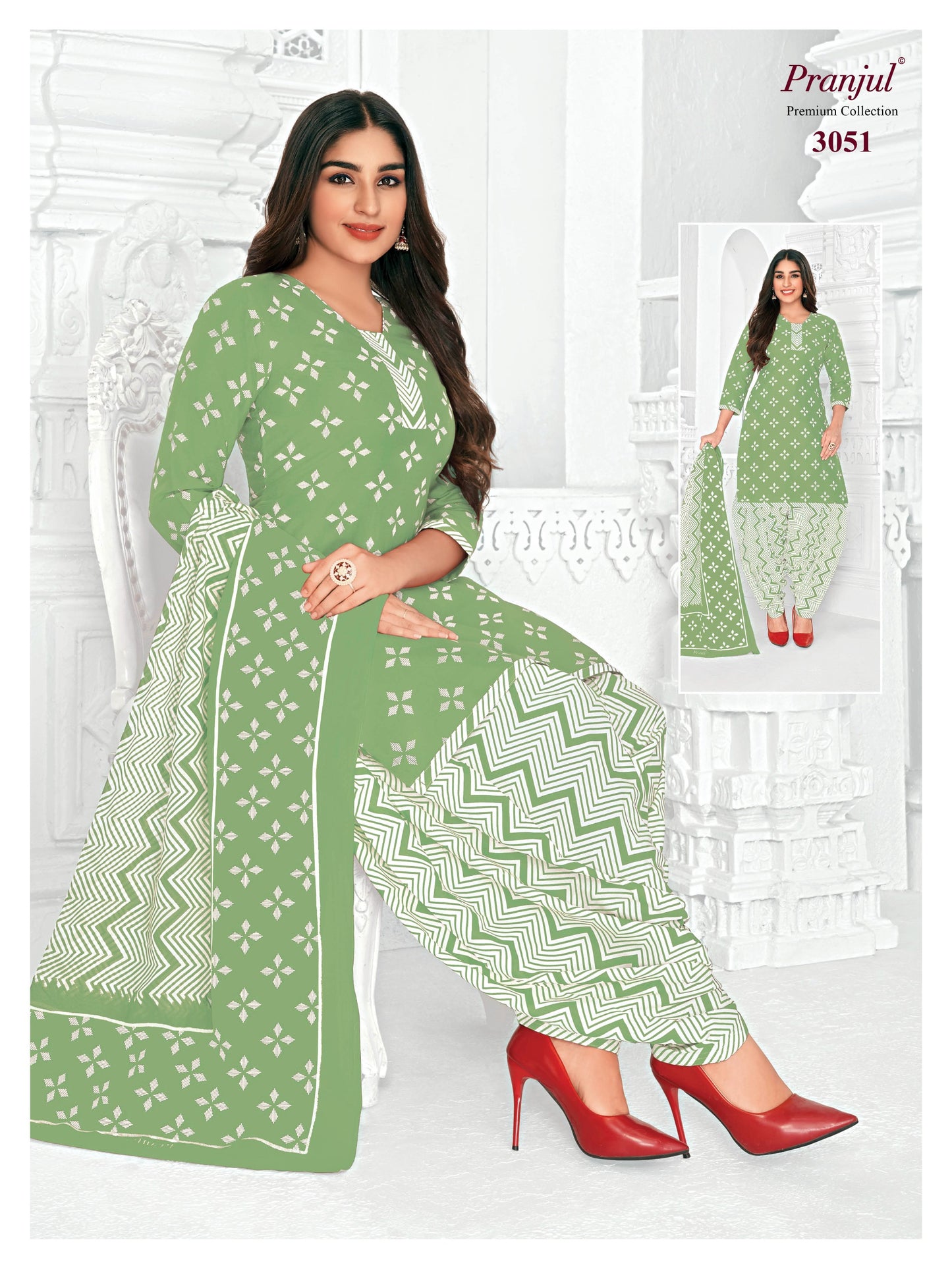 Pranjul Salwar with Patiyala Pant | SP05