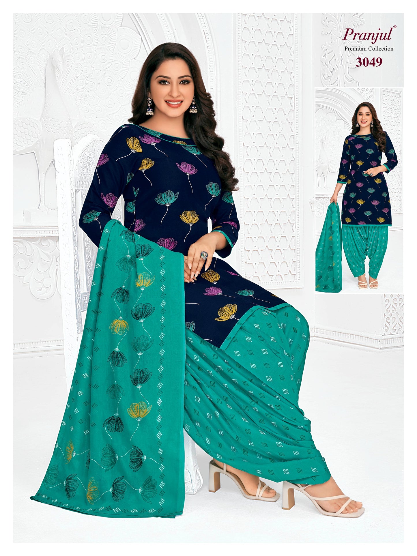 Pranjul Salwar with Patiyala Pant | SP06