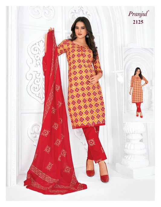 ranjul Salwar Pant Dupatta - Pure Cotton - SW103