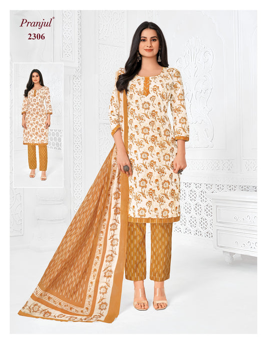 Pranjul Salwar | Top Bottom Dupatta | SW2306