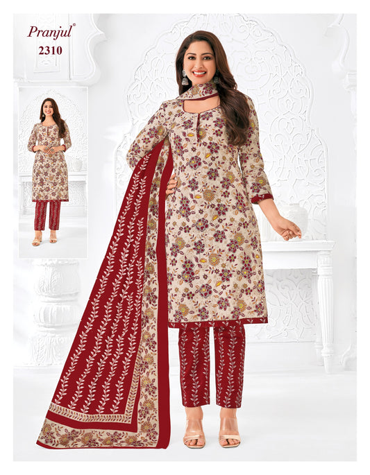 Pranjul Salwar | Top Bottom Dupatta | SW2310