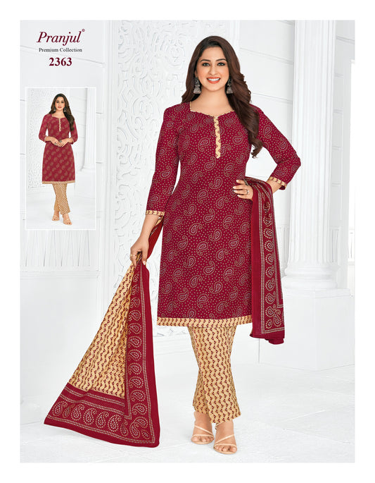 Pranjul Salwar | Top Bottom Dupatta | SW2363