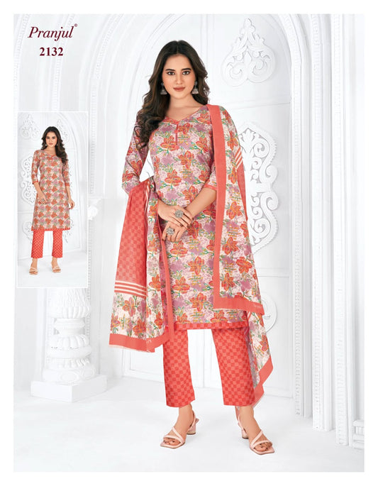 Pranjul Salwar Pant Dupatta - Pure Cotton - SW89