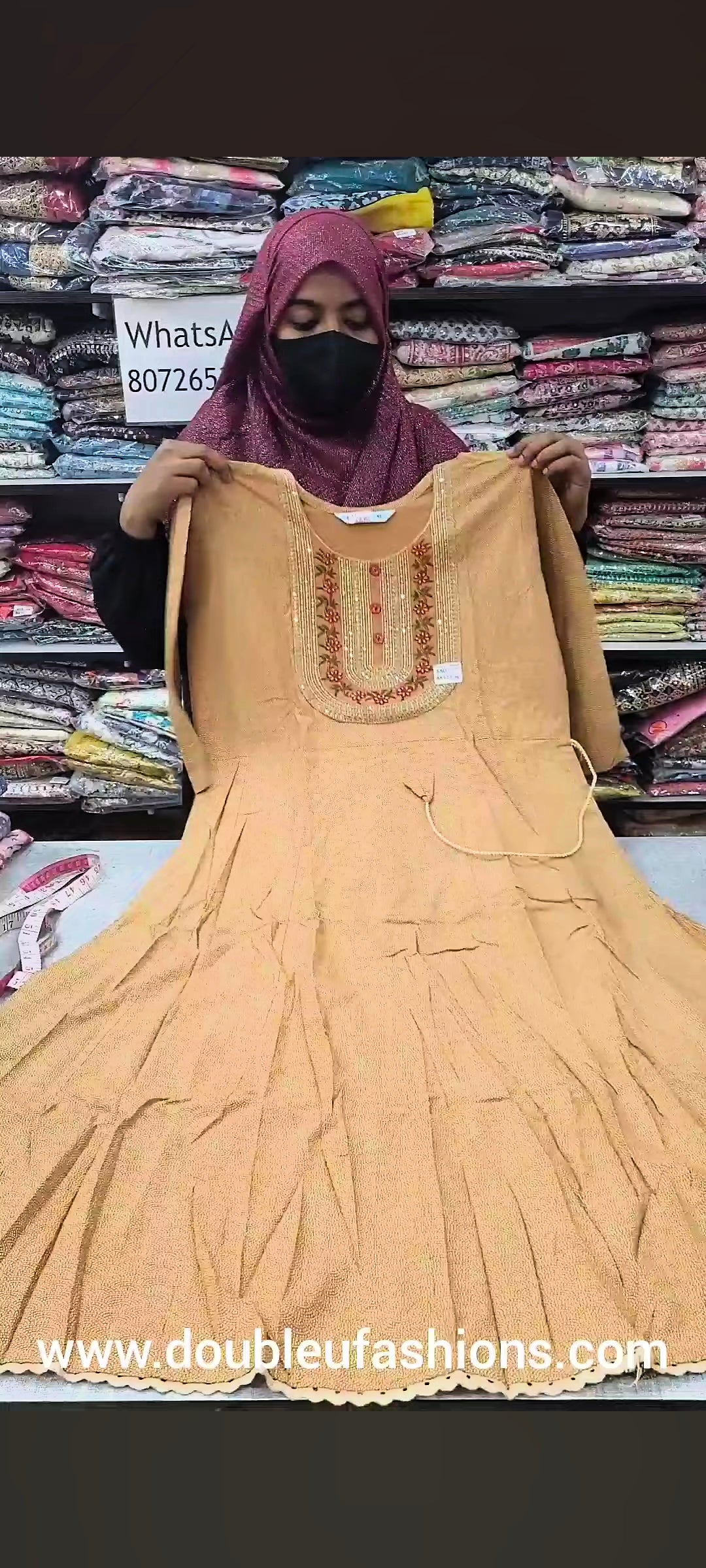 Rayon Anarkali Kurti | AK523