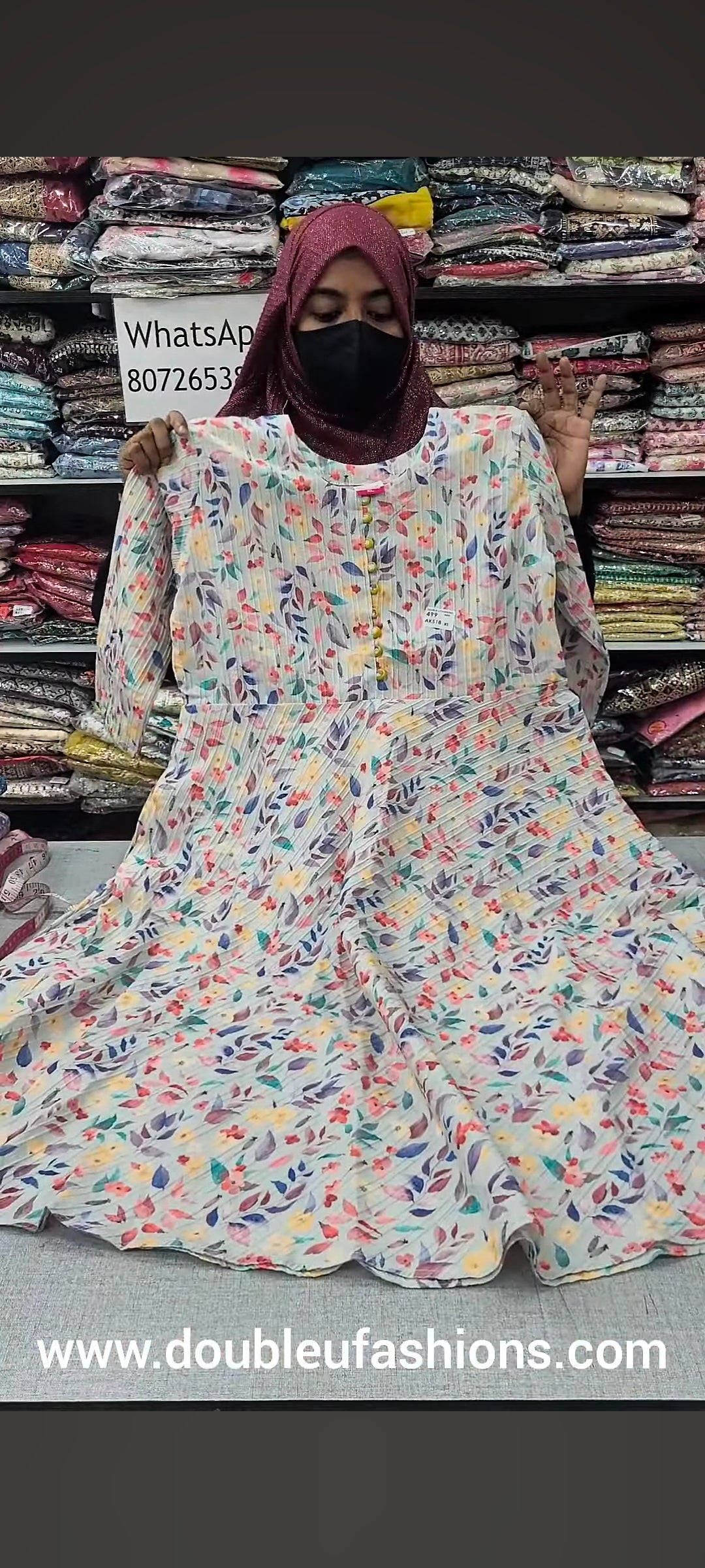 PopCorn Anarkali Kurti | AK518