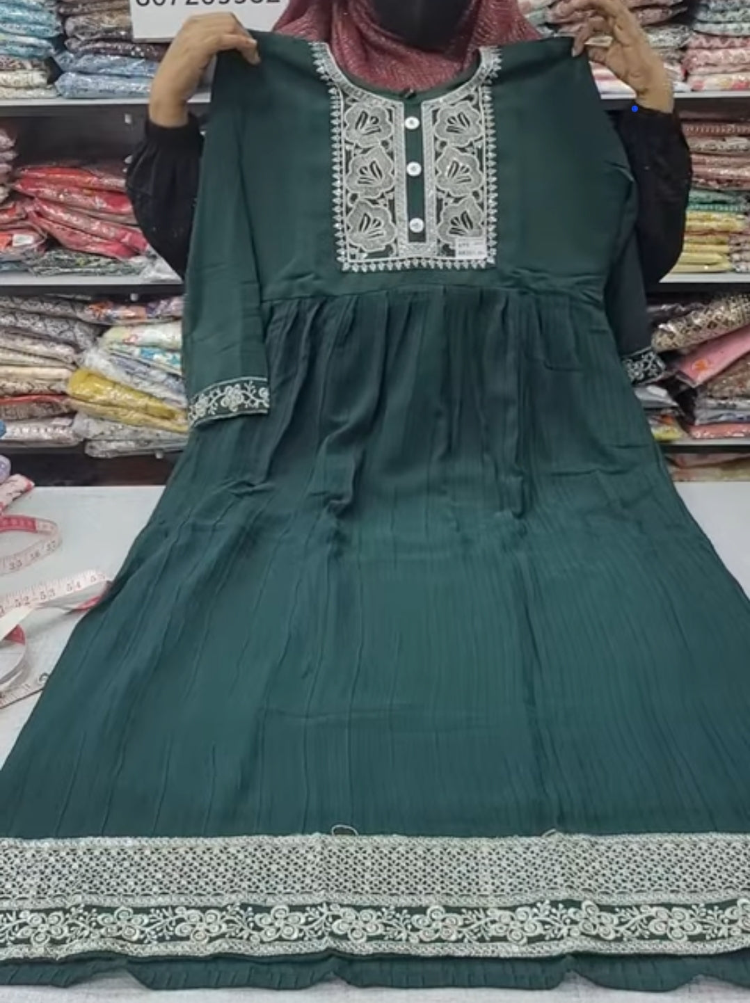 Chiffon Anarkali Kurti | AK351