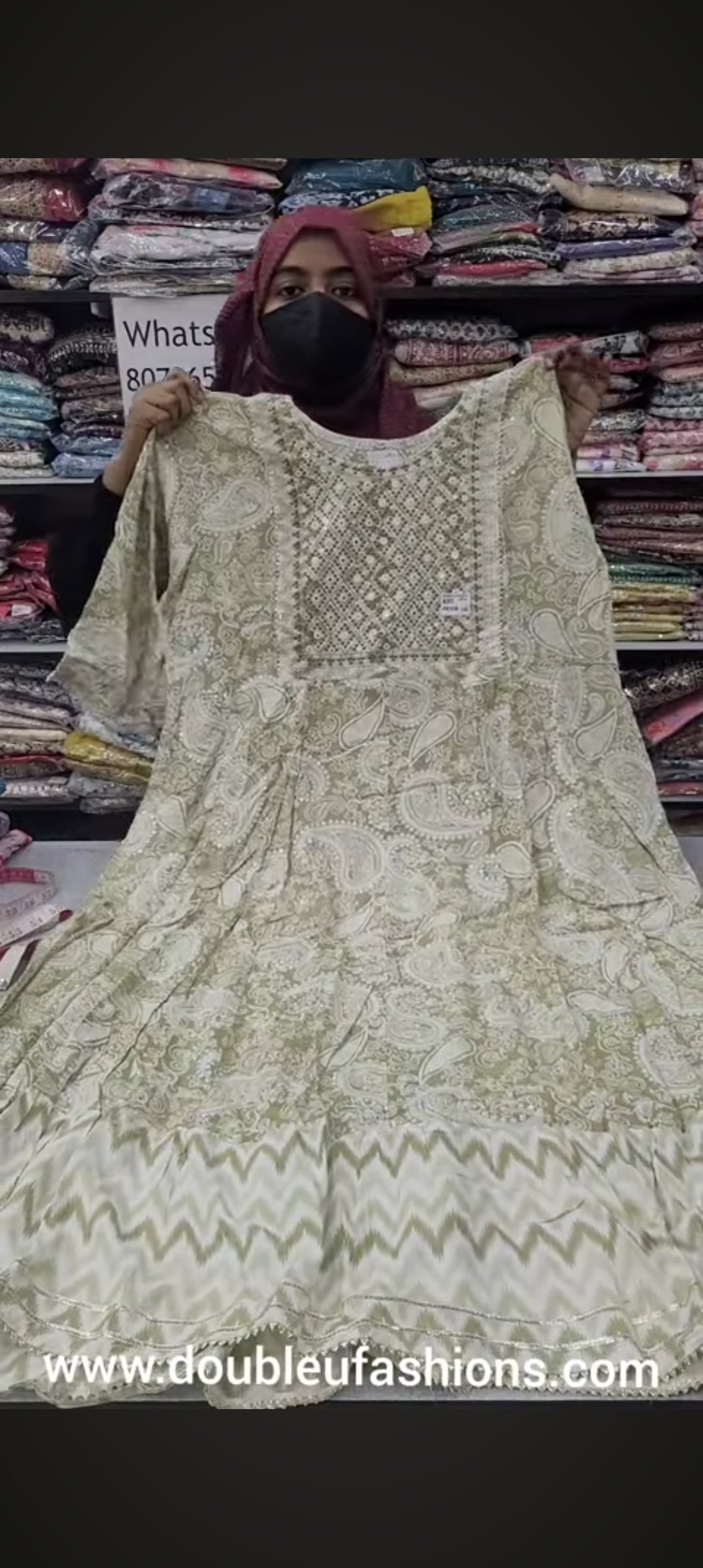 Rayon | Anarkali Kurti | AK508