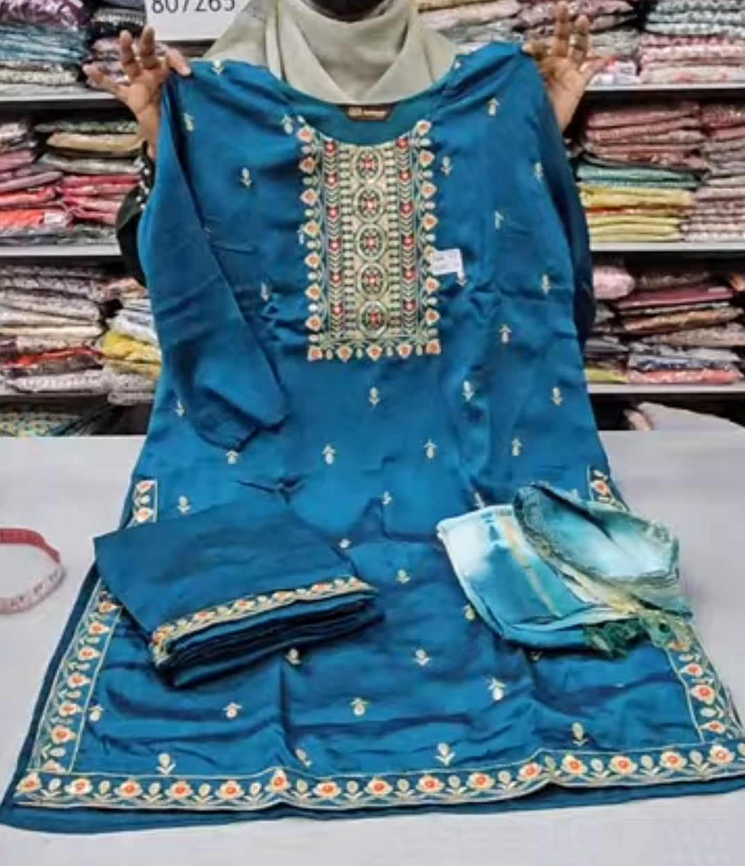 Top Bottom Dupatta Set | TS583