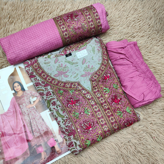 Top Bottom Dupatta Set | TS876