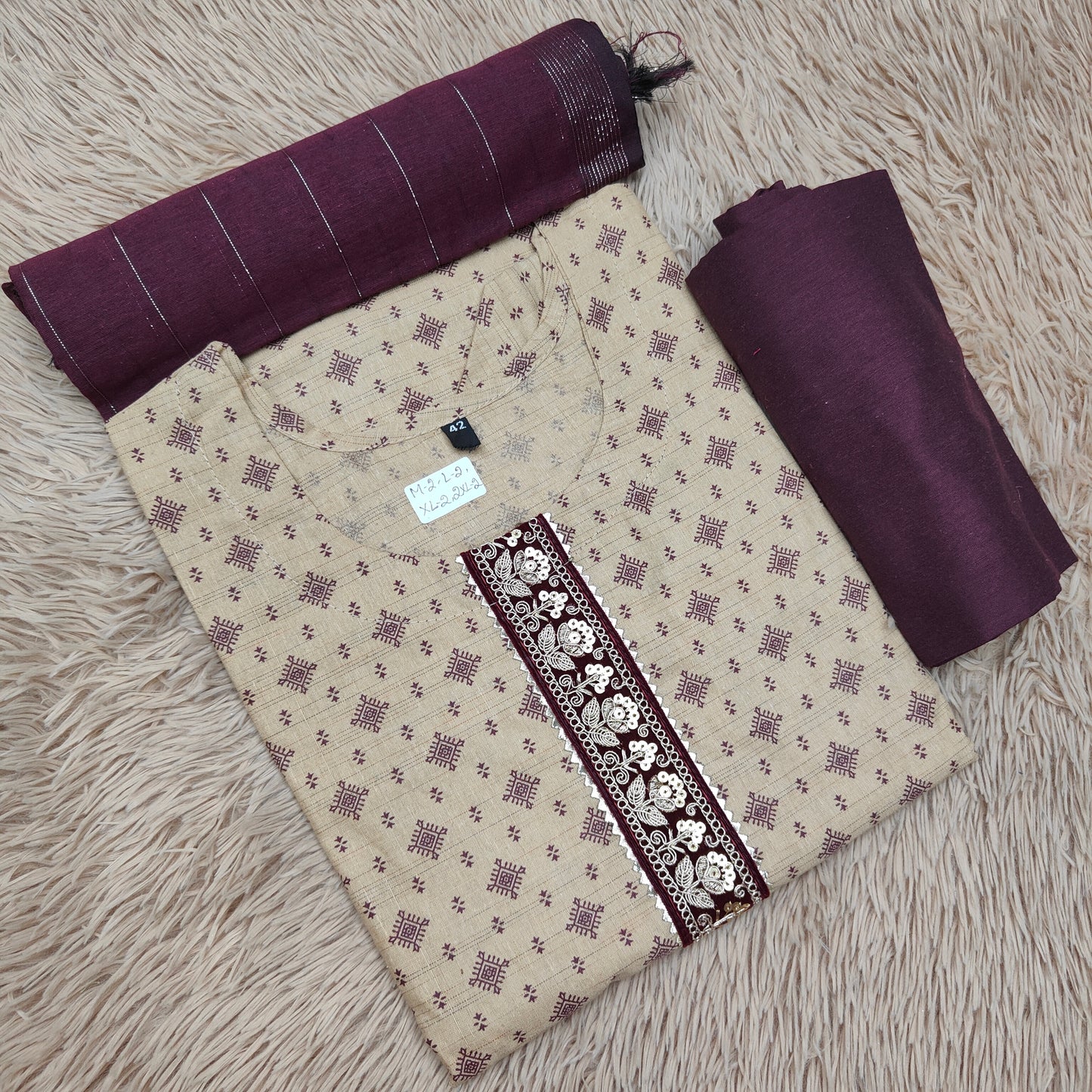 Top Bottom Dupatta Set | TS903