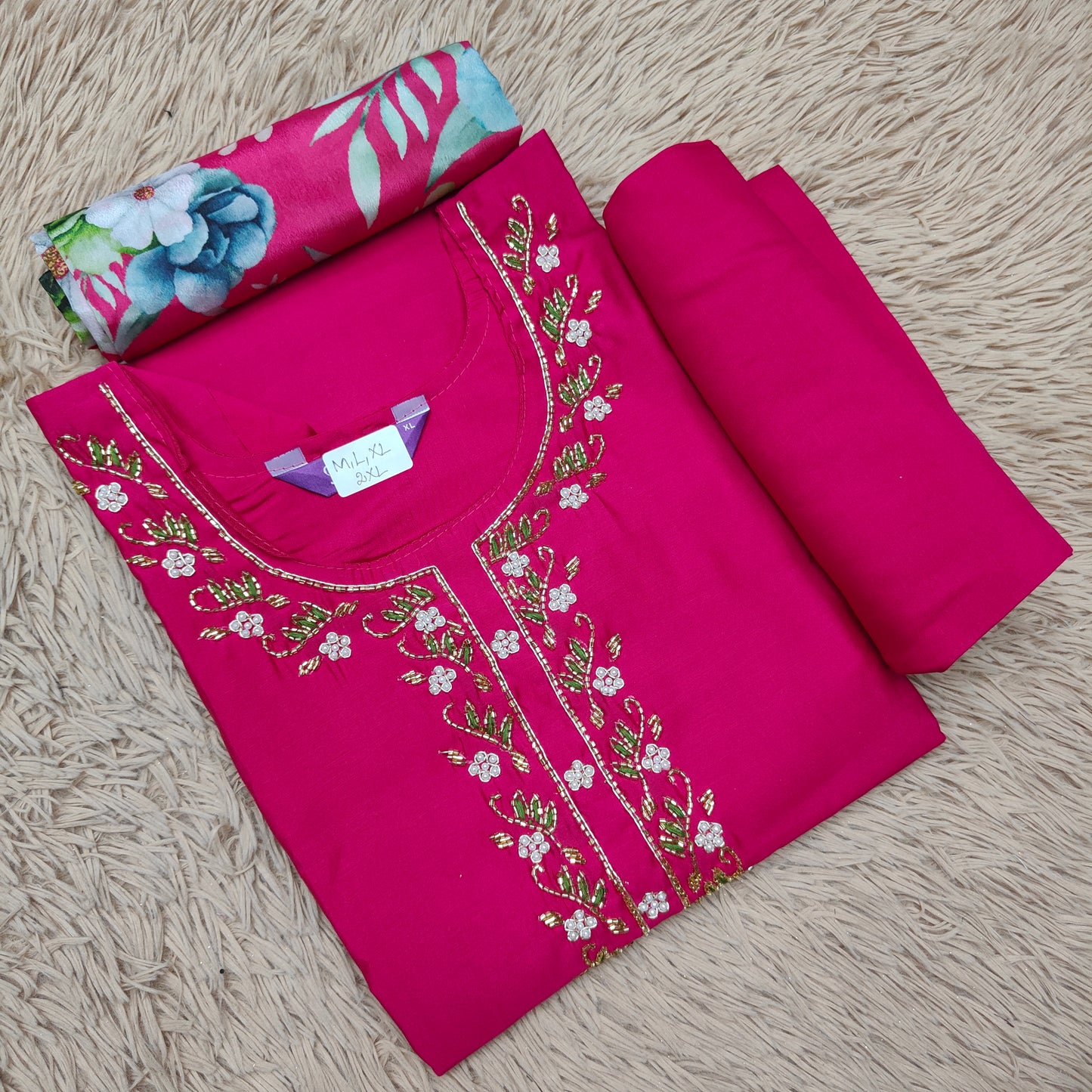 Top Bottom Dupatta Set | TS932