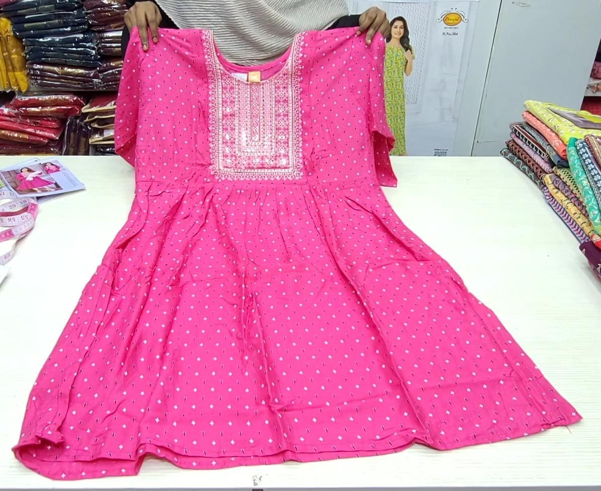 Feeding Umbrella Kurti | Rayyon | FK04