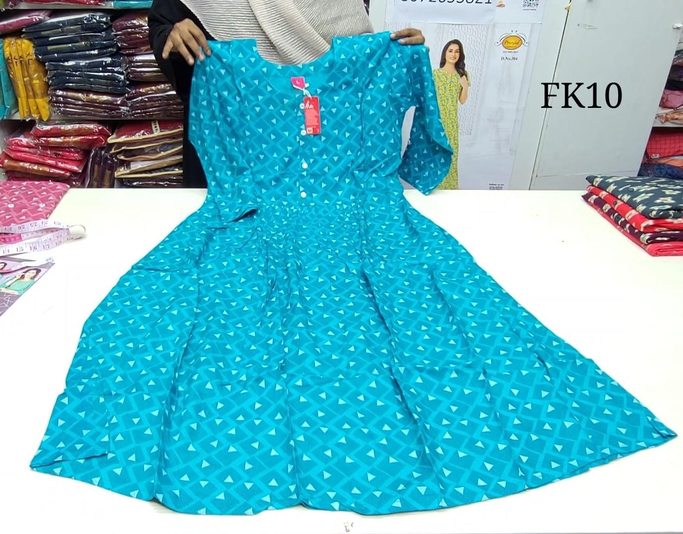 Feeding Umbrella  Kurti | Heavy and Thick Rayon Liva Certified | FK10