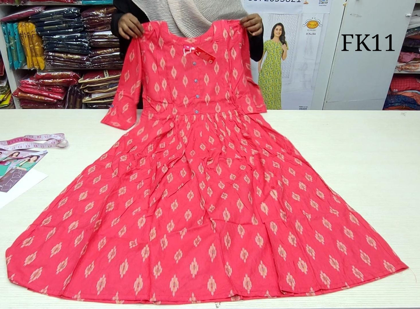 Feeding Umbrella Kurti | Heavy and Thick Rayon Liva Certified | FK11