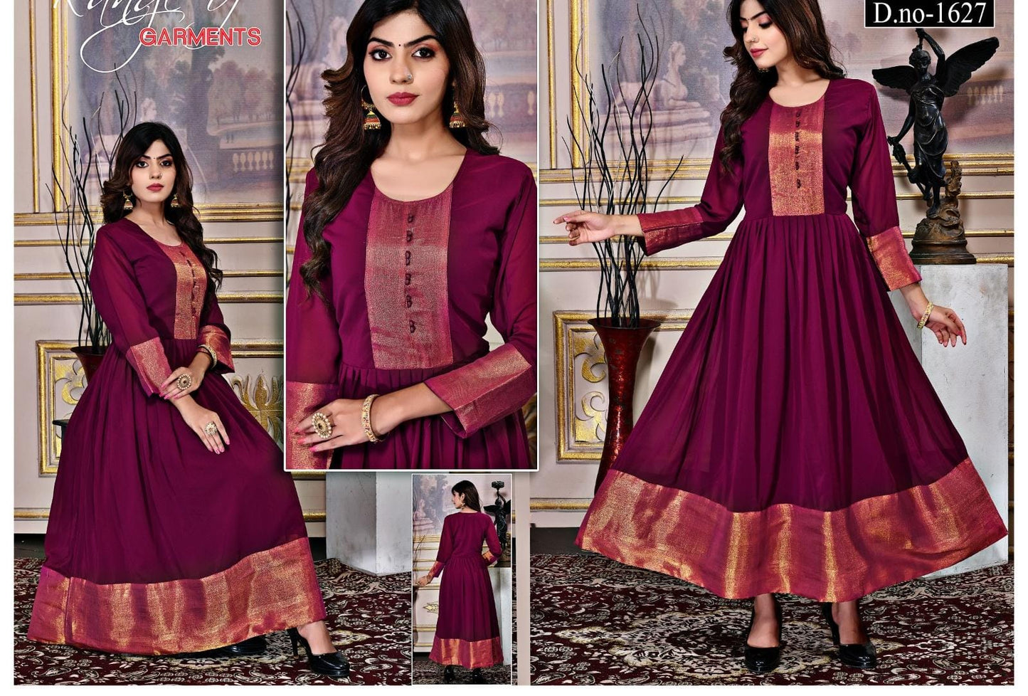 15 Colours 5 Sizes  Trending Anarkali Kurti | 2 Pieces Free shipping | TC01