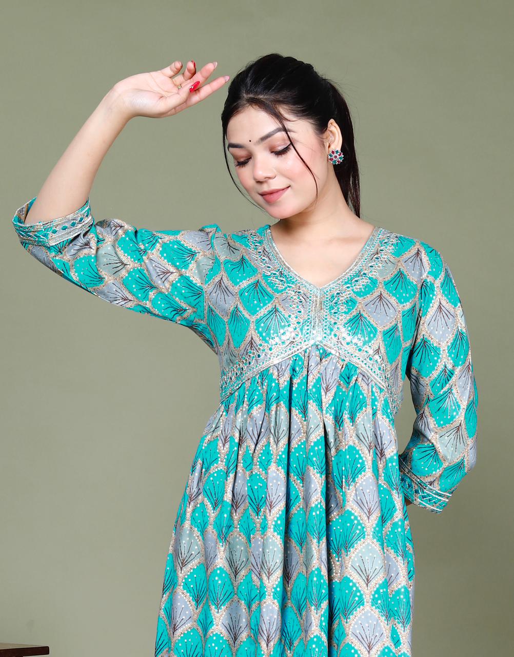 AAliya Cut  Pure Cotton Kurti | AC39