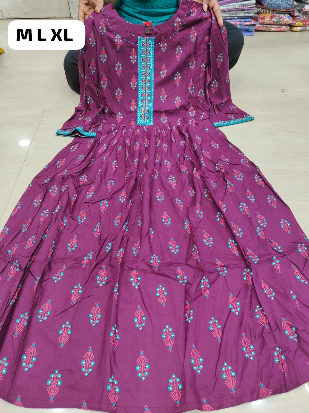 Short Anarkali | LIVA Certified Premium Quality | LV09