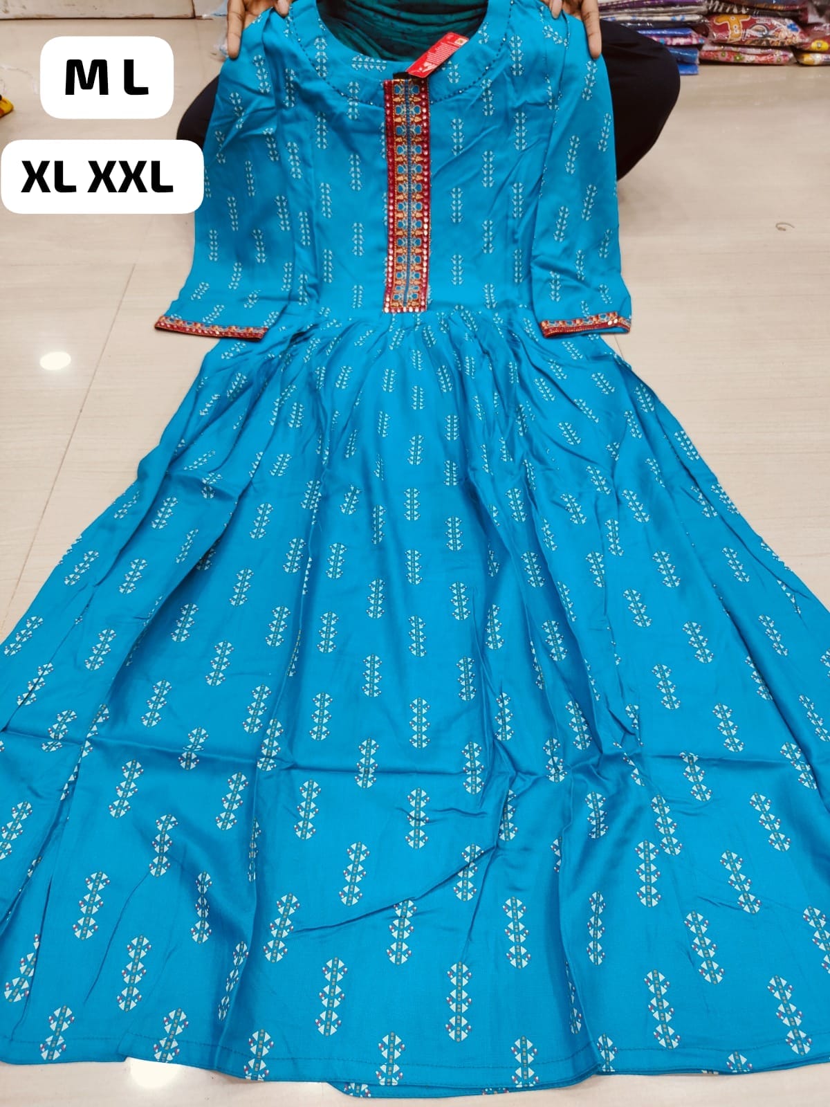 Short Anarkali | LIVA Certified Premium Quality | LV15