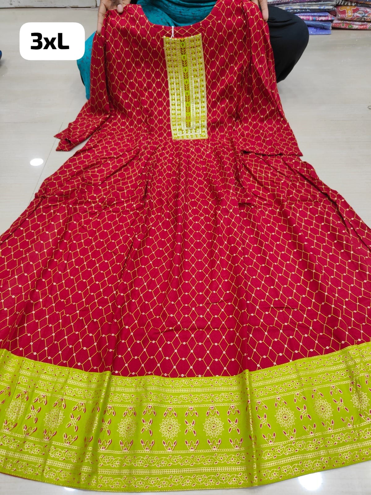 Short Anarkali | LIVA Certified Premium Quality | LV32