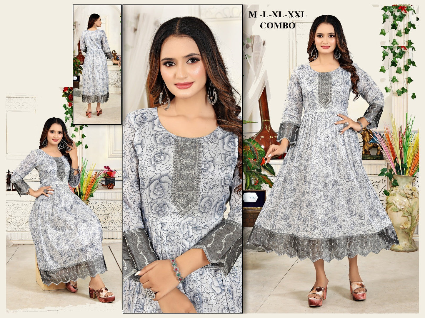 Erode Silk Anarkali Kurti | AK285