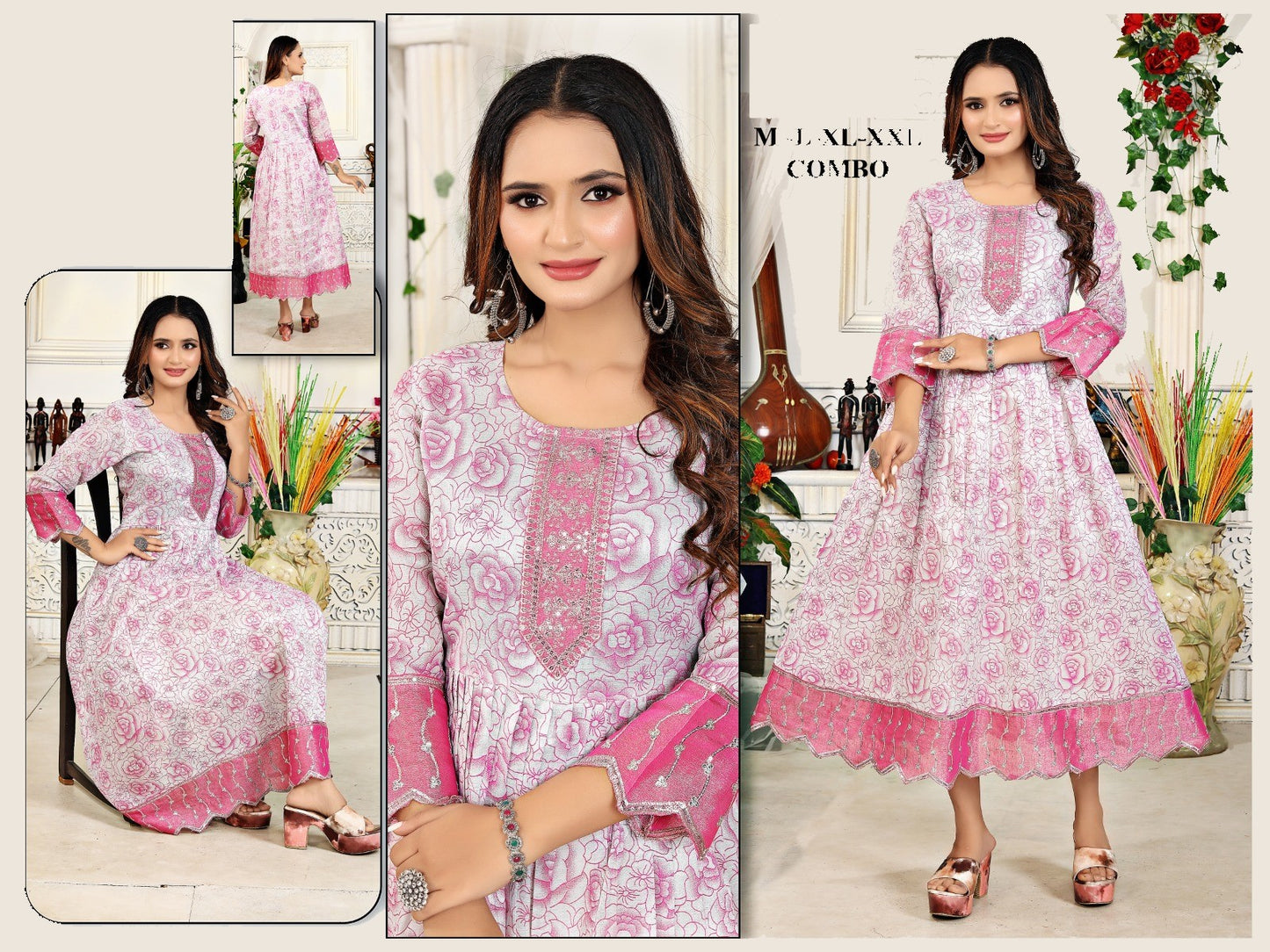 Erode Silk Anarkali Kurti | AK285