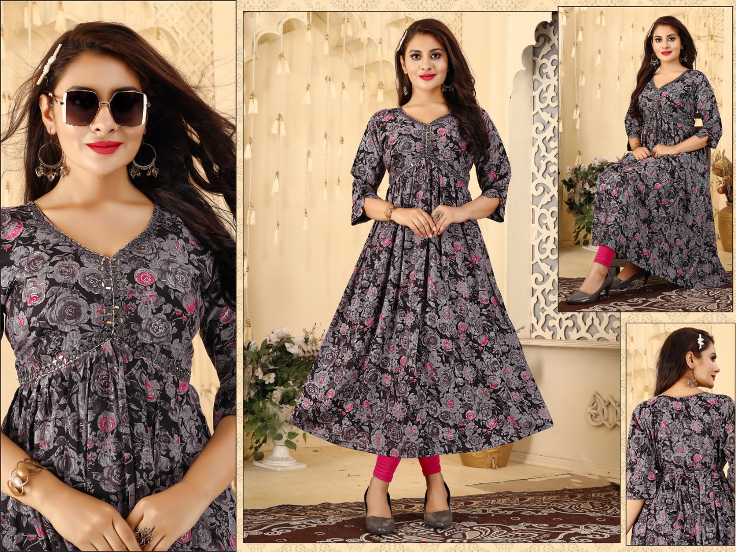 Aaliya Cut Kurti- AC13