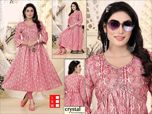 Aaliya Cut Kurti- AC06