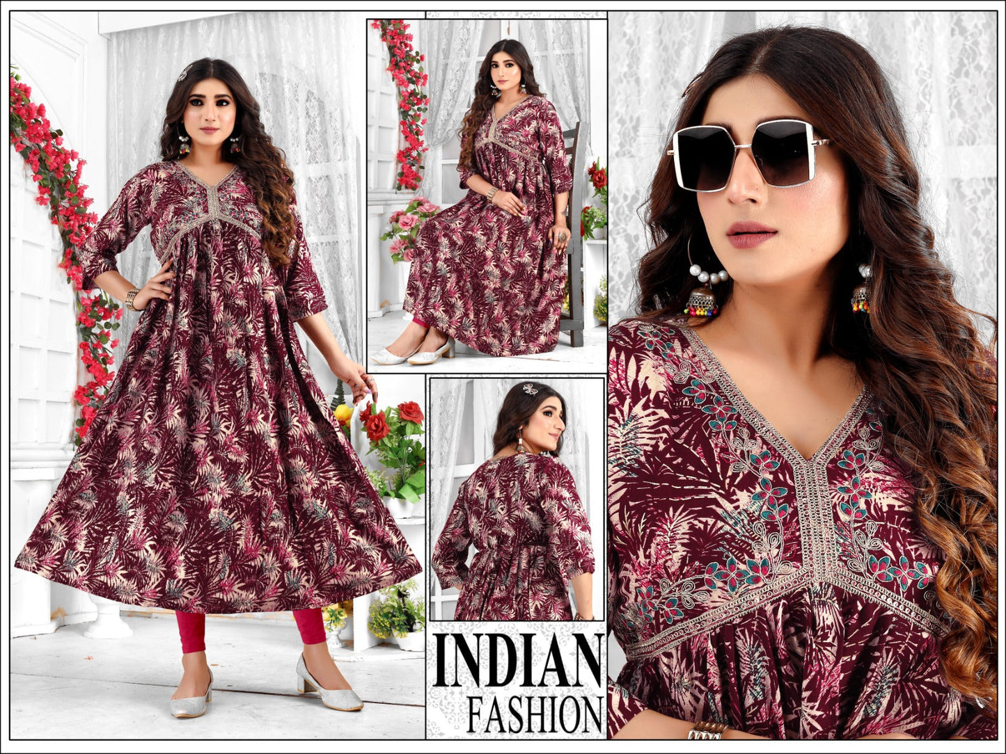 Aaliya Cut Kurti- AC10